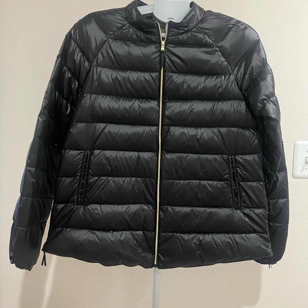 Zara A- Line Black Jacket, Size XL